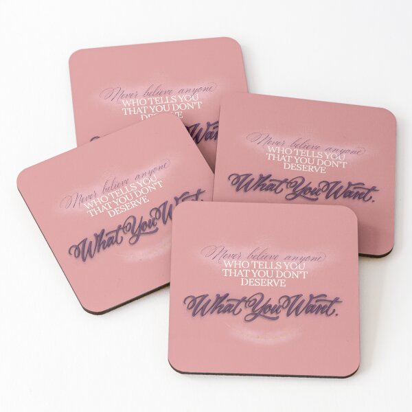 Item preview, Never Believe Anyone Who Tells You You Don't Deserve It - Taylor Swift designed and sold by Enea Kelo.