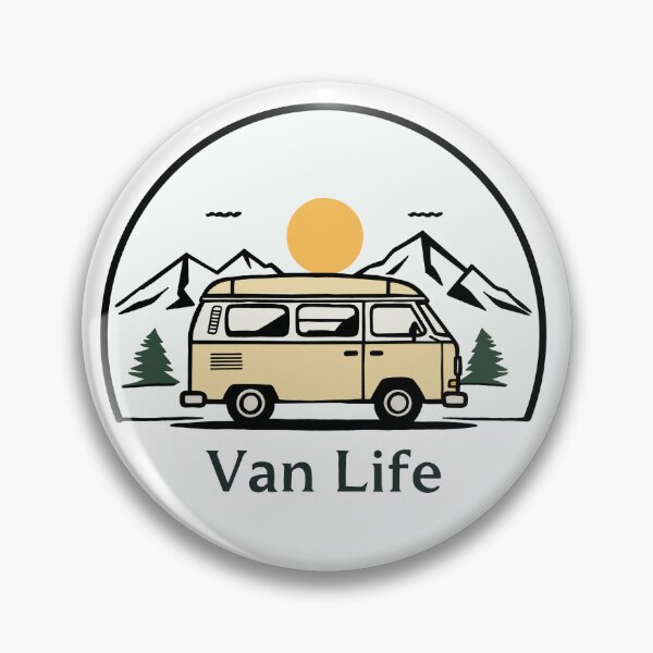 Item preview, Living the Van life on the road designed and sold by The Curious Cow.