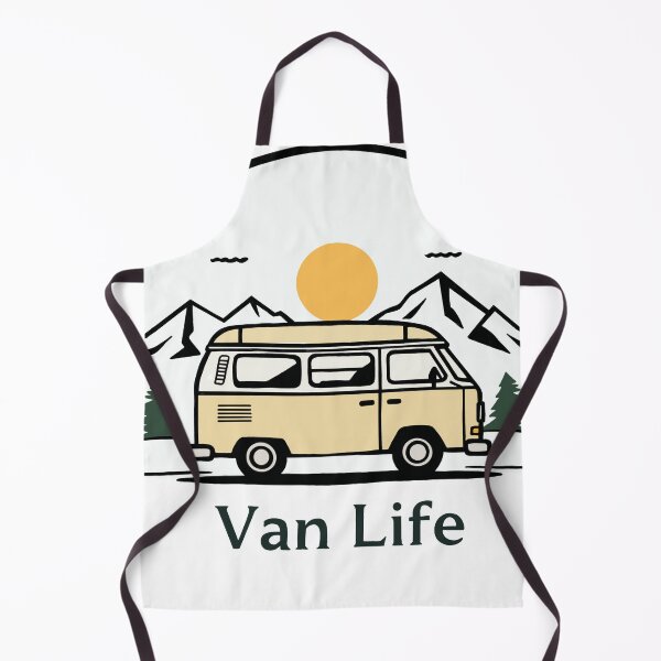 Item preview, Living the Van life on the road designed and sold by The Curious Cow.
