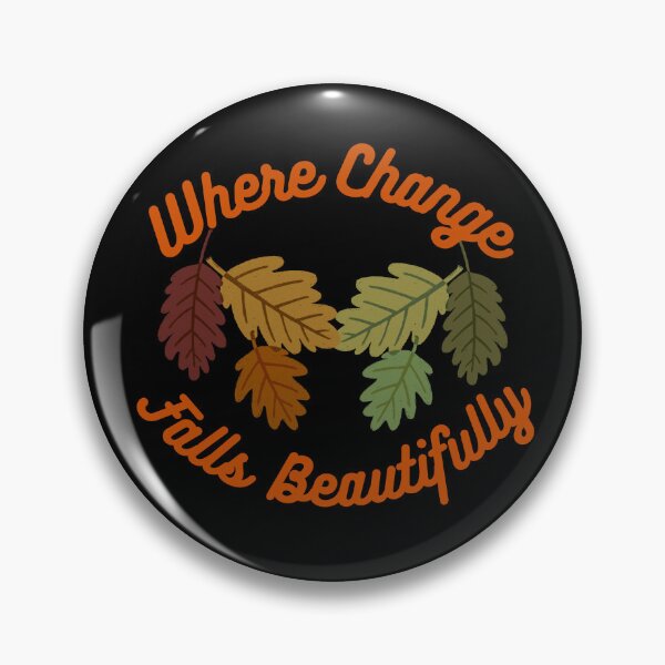 Item preview, Where Change Falls Beautifully – Autumn Leaf T-shirt designed and sold by HOUSE OF VMH.