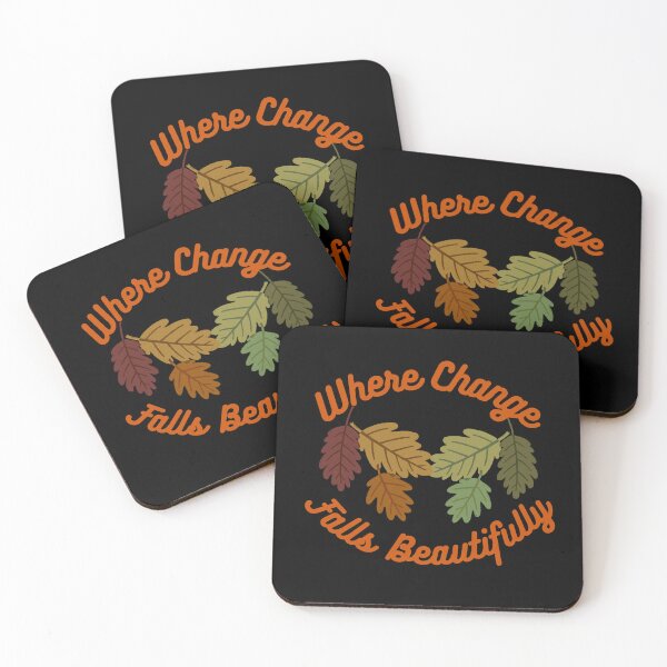 Item preview, Where Change Falls Beautifully – Autumn Leaf T-shirt designed and sold by HOUSE OF VMH.