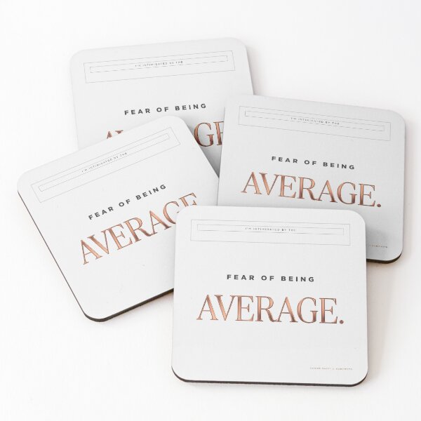 Item preview, I'm Intimidated By The Fear Of Being Average - Taylor Swift designed and sold by Enea Kelo.