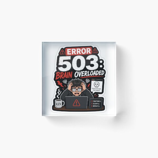 Item preview, Error 503 designed and sold by Kushwaha18.