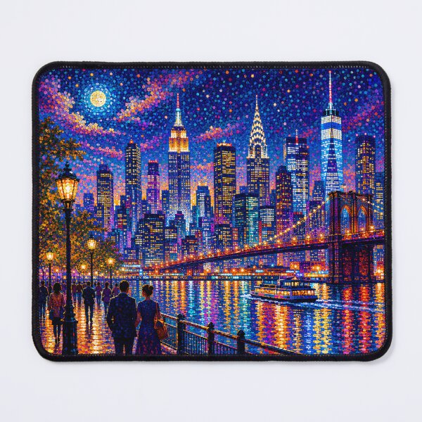 Item preview, The Illustration of Colorful City in the Night designed and sold by Pim-Crystal.