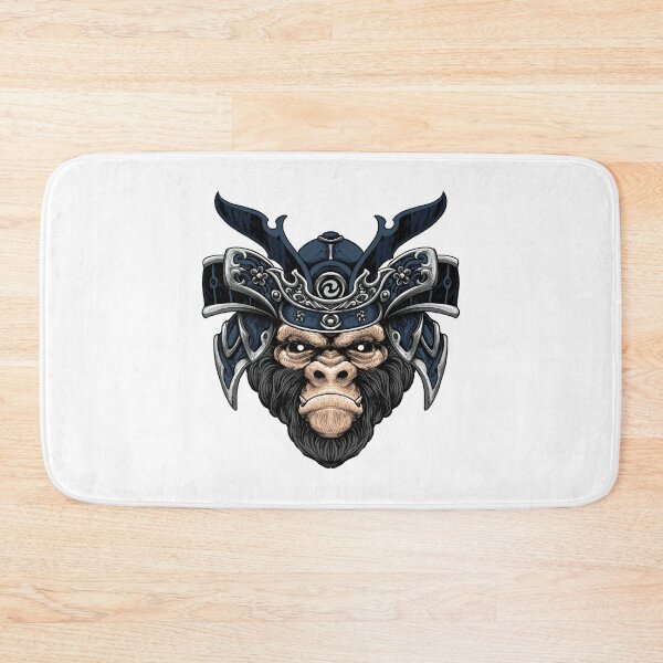 Item preview, Samurai Gorilla Warrior Head designed and sold by Rogue Heart Collective™.