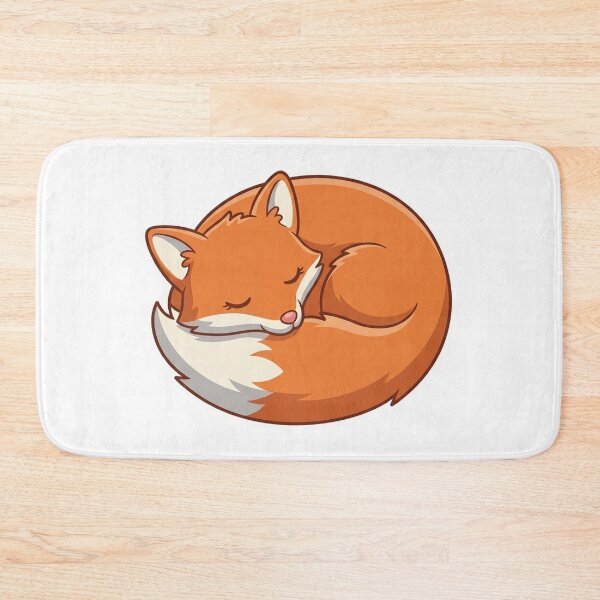 Item preview, Cute Sleeping Fox designed and sold by YNAMREG.