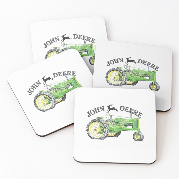 Item preview, Vintage John Deere Model D Green Tractor Illustration designed and sold by Ardonaredb.