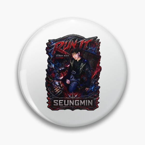 Item preview,  SKZ Main Vocal Seungmin Run It dark red tour concept designed and sold by Valeree Store.