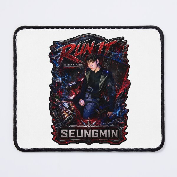 Item preview, SKZ Main Vocal Seungmin Run It dark red tour concept designed and sold by Valeree Store.