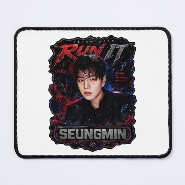 Item preview, Stray Kids Seungmin Run It rock energy concert artwork designed and sold by Valeree Store.