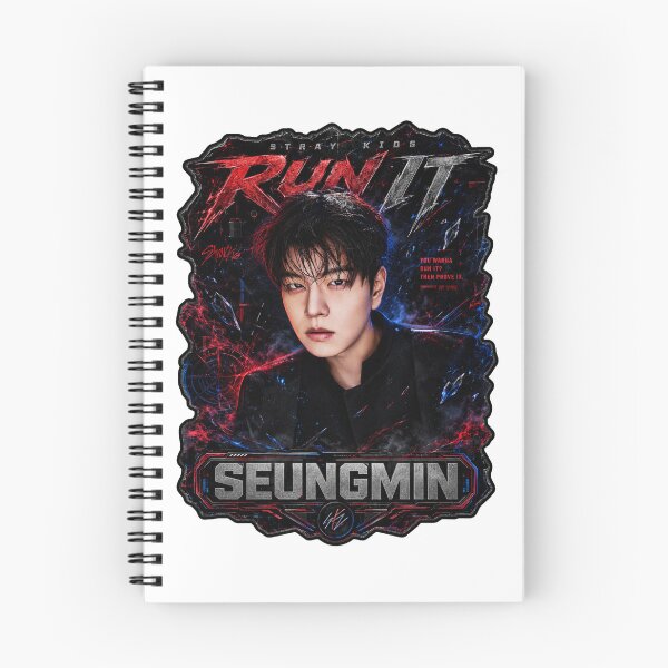 Item preview, Stray Kids Seungmin Run It rock energy concert artwork designed and sold by Valeree Store.