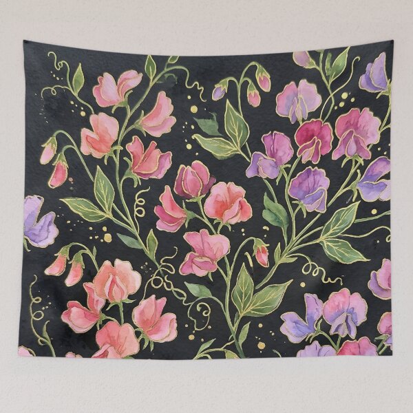 Item preview, Sweet Pea Flower  designed and sold by GraphicsClub.