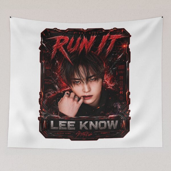 Item preview, SKZ Main Dancer Lee Know Run It dark flame tour visual designed and sold by Valeree Store.