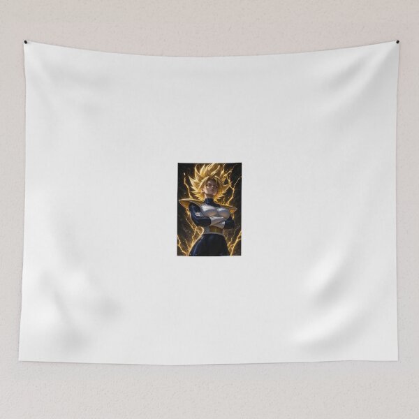Item preview, Golden Warrior with Spiky Hair and Lightning designed and sold by CathryneDelamort.