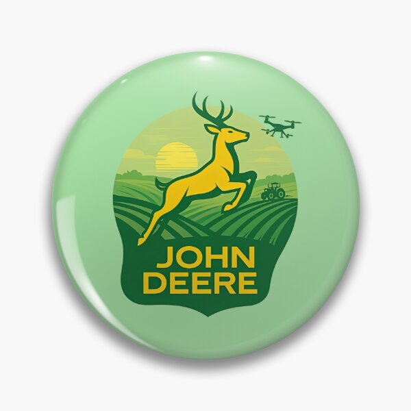 Item preview, Vintage John Deere Model D Green Tractor Illustration designed and sold by Ardonaredb.