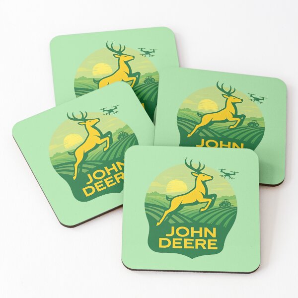 Item preview, Vintage John Deere Model D Green Tractor Illustration designed and sold by Ardonaredb.