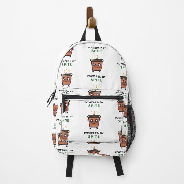 Item preview, Powered By Spite — Funny Coffee Lover Design, Sarcastic Gift For Tired Coworkers designed and sold by QuirkyCartel.