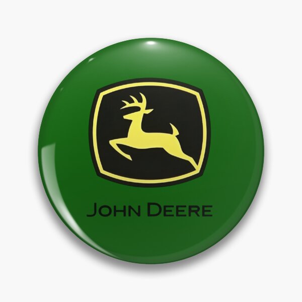 Artikelvorschau, Klassische gelbe John Deere Hirsch-Emblem-Silhouette entworfen und verkauft von Ardonaredb.