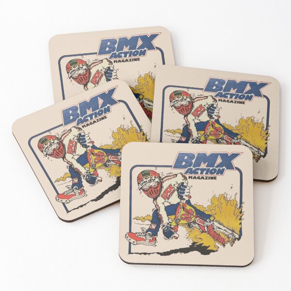 Item preview, BMX Action Magazine Vintage Motocross Style designed and sold by Zoedoesarts.