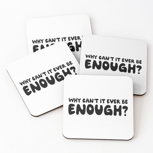 Item preview, Why Can't It Ever Be Enough Olivia Rodrigo Song The Cure Lyrics designed and sold by Aesthetic Crew.