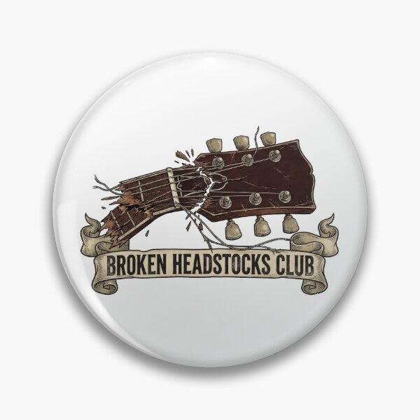 Item preview, Broken Headstock Club - Funny Guitar Player & Luthier Gift designed and sold by TontikDesign.