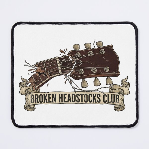 Item preview, Broken Headstock Club - Funny Guitar Player & Luthier Gift designed and sold by TontikDesign.