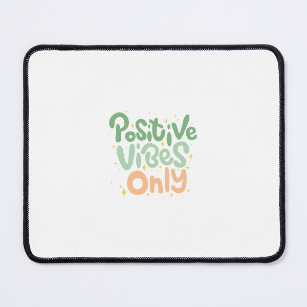 Item preview, Positive Vibes Only Motivational Typography Aesthetic Quote designed and sold by AKeditor.