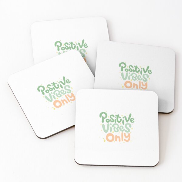 Item preview, Positive Vibes Only Motivational Typography Aesthetic Quote designed and sold by AKeditor.