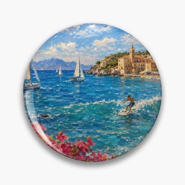Item preview, Beautiful Sea in Summer designed and sold by Pim-Crystal.