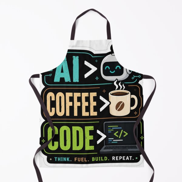Item preview, AI Coffee with Code  designed and sold by Kushwaha18.