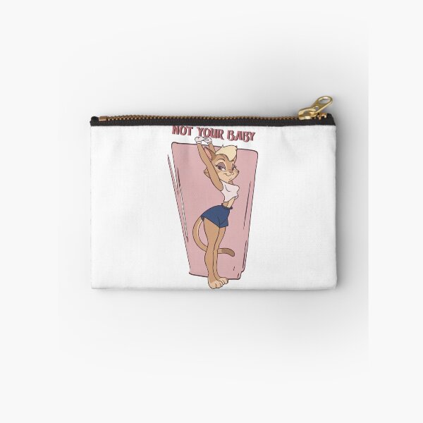 Item preview, Not Your Baby Sassy Vintage Cartoon Cat Y2K Retro Aesthetic Art designed and sold by BlackCat Vibe.