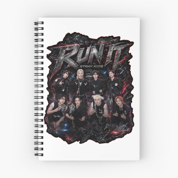 Item preview, SKZ Run It rock electro live stage dark aesthetic artwork designed and sold by Valeree Store.