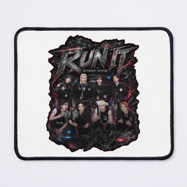 Item preview, SKZ Run It rock electro live stage dark aesthetic artwork designed and sold by Valeree Store.