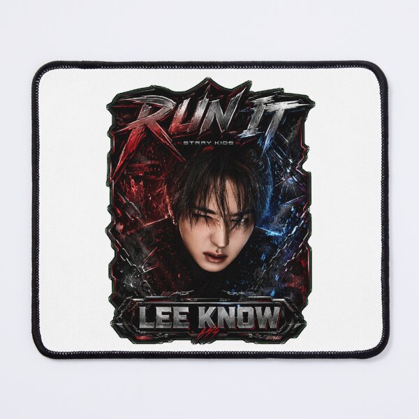 Item preview, Stray Kids Lee Know Run It fierce stage presence artwork designed and sold by Valeree Store.