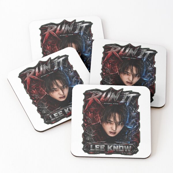 Item preview, Stray Kids Lee Know Run It fierce stage presence artwork designed and sold by Valeree Store.