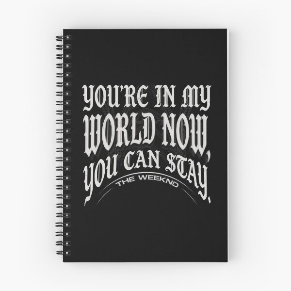 Item preview, You're In My World Now - The Weeknd designed and sold by Enea Kelo.
