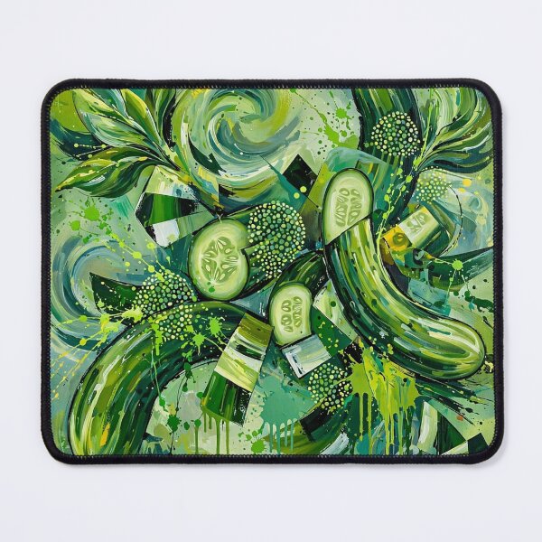 Item preview, Art with Cucumber  designed and sold by ZeusGallery.