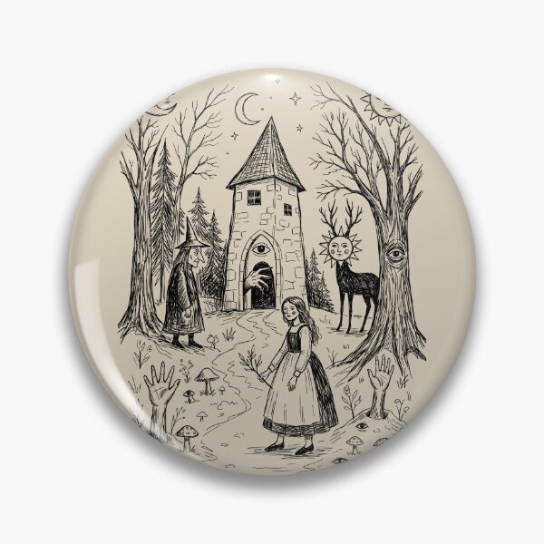 Item preview, Enchanted Forest Encounter - Whimsical Horror designed and sold by bapupa.