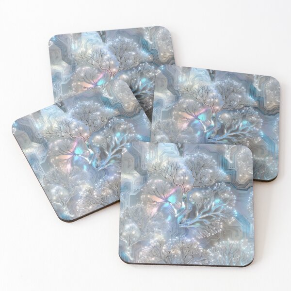Item preview, Icy Crystal Snowflake Sacred Mandala designed and sold by IntelliMindDesigns.