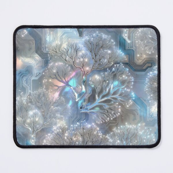 Item preview, Icy Crystal Snowflake Sacred Mandala designed and sold by IntelliMindDesigns.