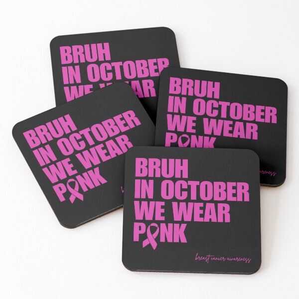 Item preview, Breast For Bruh In October Pink designed and sold by Dondonmart.