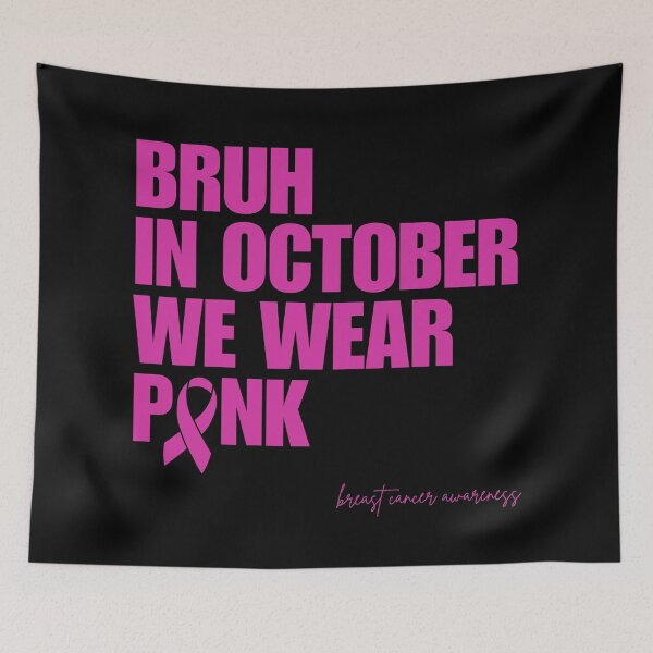Item preview, Breast For Bruh In October Pink designed and sold by Dondonmart.
