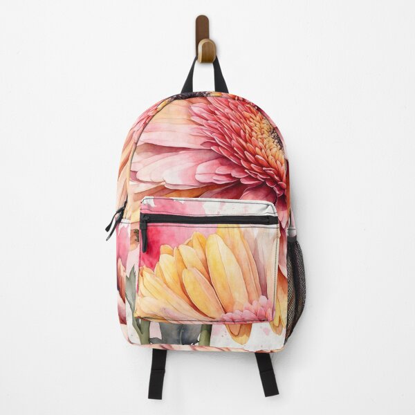 Item preview, Gerbera Daisy Watercolor Painting designed and sold by RawNaturePrints.