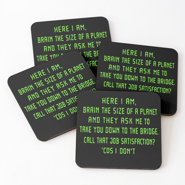 Item preview, Brain the size of a planet designed and sold by Bigkite.
