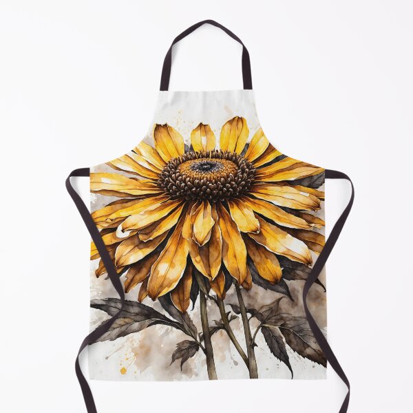 Item preview, Rudbeckia Black Eyed Susan Watercolor Painting designed and sold by RawNaturePrints.