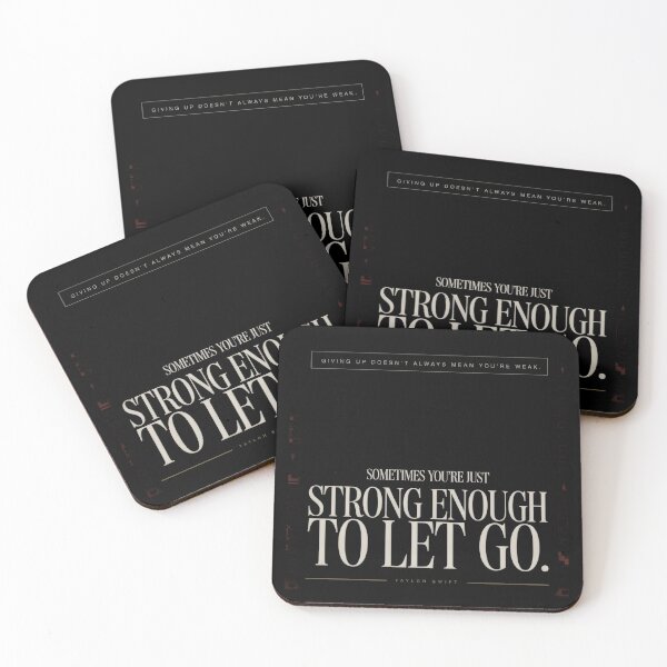 Item preview, Giving Up Doesn't Mean You're Weak - Taylor Swift designed and sold by Enea Kelo.