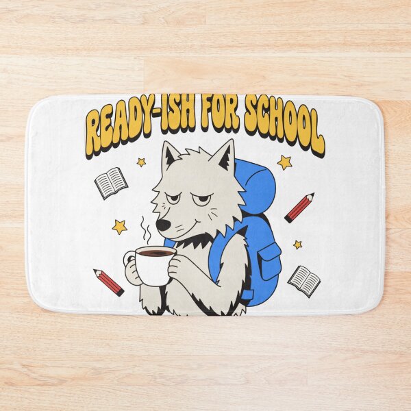 Item preview,  wolf back to school designed and sold by MOCH- ART.