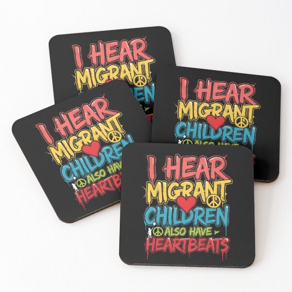 Item preview, I Hear Migrant Children Also Have Heartbeats Social Justice Human Rights designed and sold by Redgiant87x.