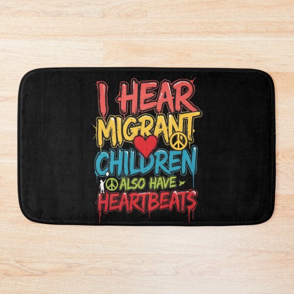 Item preview, I Hear Migrant Children Also Have Heartbeats Social Justice Human Rights designed and sold by Redgiant87x.