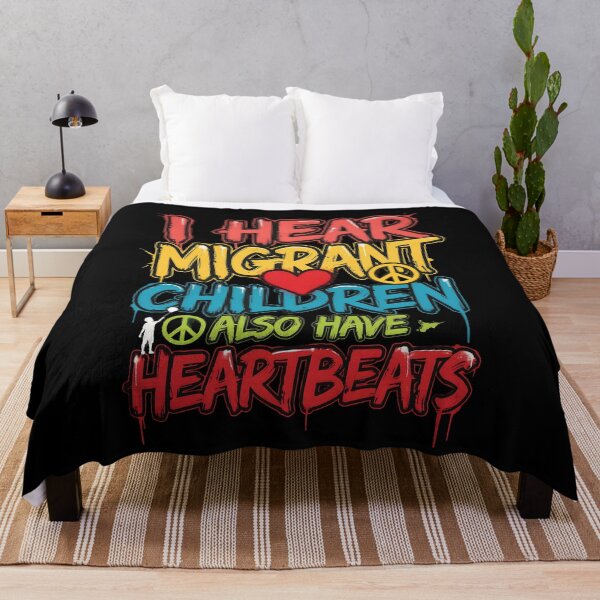 Item preview, I Hear Migrant Children Also Have Heartbeats Social Justice Human Rights designed and sold by Redgiant87x.